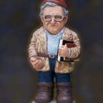gnome in the likeness of noam chomsky